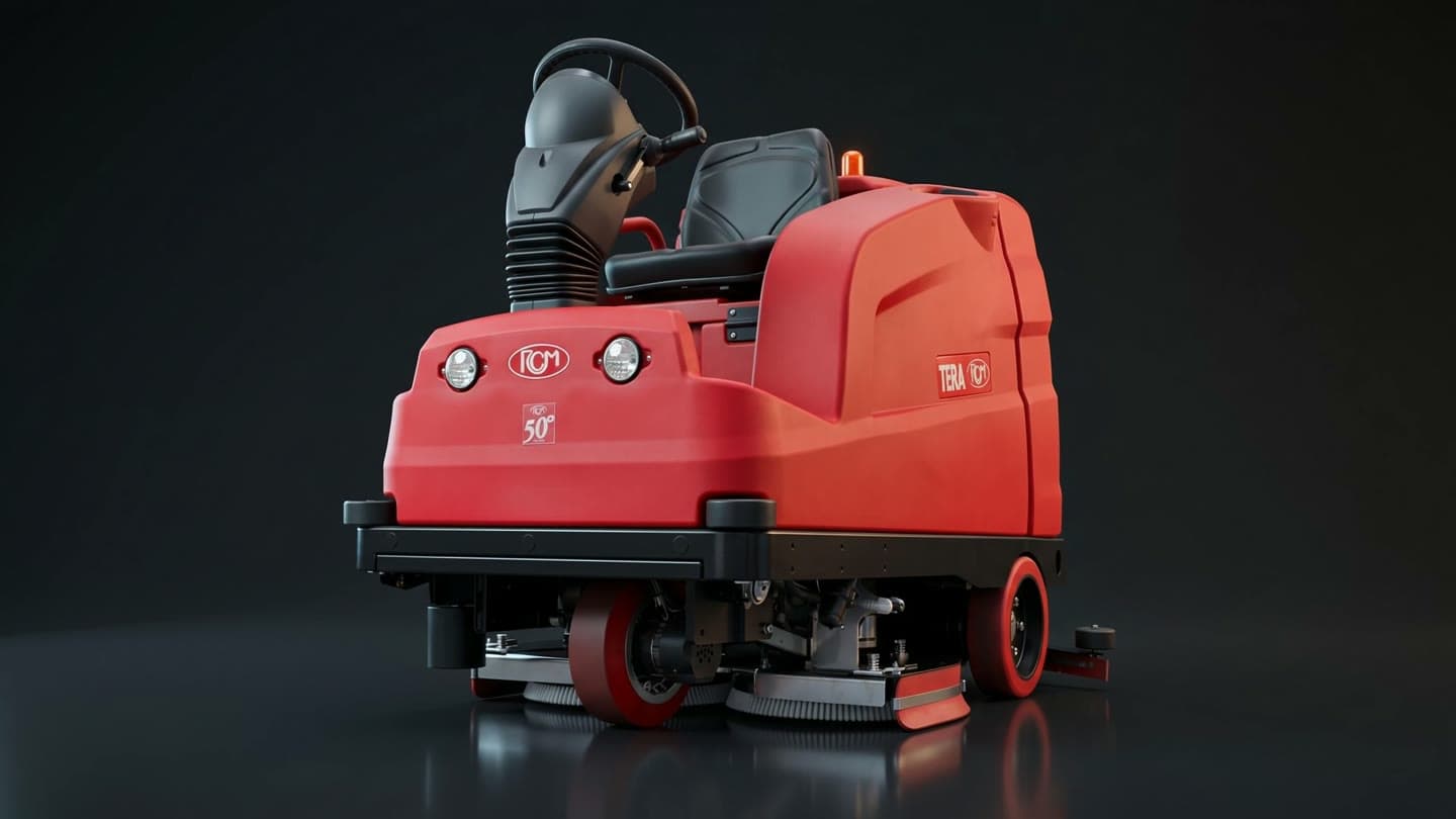 RCM TERA Scheuersaugmaschine, zusammengebaut